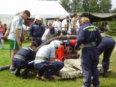 Setkání hasičů Sedmihoří dne 16.7.2005 
